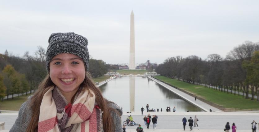 PPP: Eine Teilnehmerin in Washington