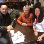 Hamsi Behluli mit Dr. Sabine Großkopf